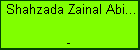 Shahzada Zainal Abidin Mirza 